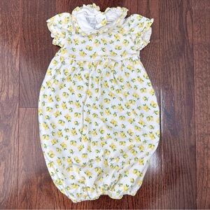 Lemon Print Kids One Piece